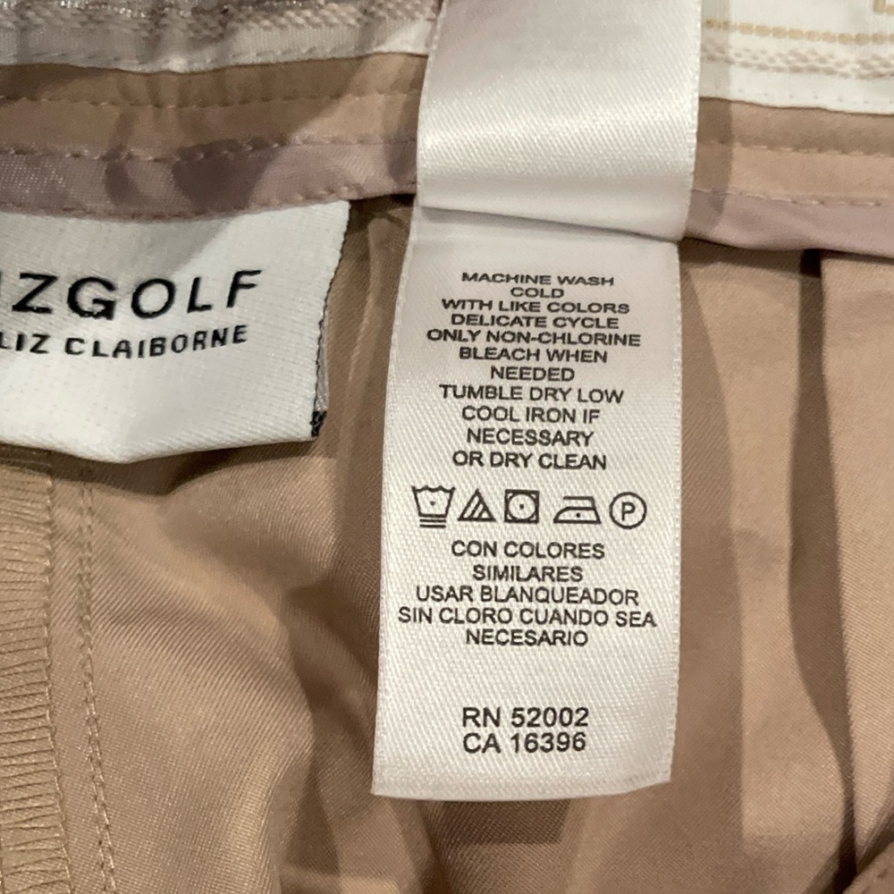 NWT Liz Claiborne Performance Trousers Golf, Athletic, Everyday, Athleisure 12 - Picture 5 of 9